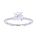 18ct White Gold 1ct Diamond Solitaire Ring