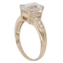 9ct Yellow Gold Cubic Zirconia Fancy Ring