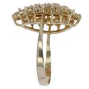 14ct Yellow Gold Multi Gemstone Fancy Ring
