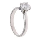 Platinum 1.00ct Diamond Solitaire Ring