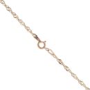 9ct Yellow Gold Twist Chain 18"