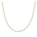 18ct Yellow Gold Figaro Chain 20"