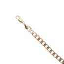 9ct Yellow Gold Curb Bracelet 8"