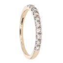 9ct Yellow Gold 0.50ct Diamond Eternity Ring