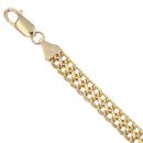 9ct Yellow Gold Fancy ID Bracelet 7"