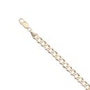 9ct Yellow Gold Curb Bracelet 8.5"