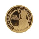 2022 Elizabeth II V Platinum Jubilee Tristan Da Cunha Half Sovereign Coin