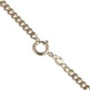9ct Yellow Gold Small Links Curb Chain 18"