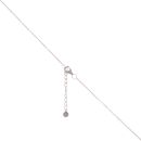 Sterling Silver Cubic Zirconia Cross Pendant and Chain 16" by Icesia