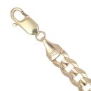 9ct Yellow Gold Curb Bracelet 9"