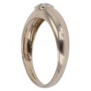 9ct Yellow Gold Cubic Zirconia Signet Ring