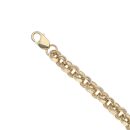 9ct Yellow Gold Belcher Bracelet 8.5"