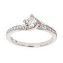 18ct White Gold 0.45ct Diamond Solitaire Ring