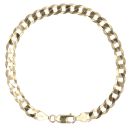 9ct Yellow Gold Curb Bracelet 8.5"