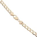 9ct Yellow Gold Curb Chain 22"