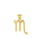 22ct Yellow Gold Scorpio Pendant