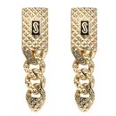 14ct Yellow Gold Monaco Classic Flex Drop Earrings