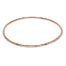 18ct Yellow Gold Twirl Patterned Bangle