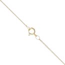 9ct Yellow and White Gold Celtic Cross Locket Pendant and Chain 18"