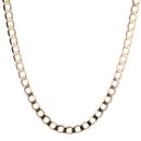 9ct Yellow Gold Curb Chain 20"