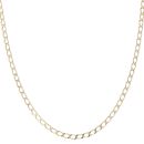9ct Yellow Gold Curb Chain 18"