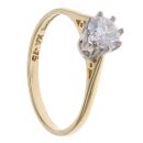 18ct Yellow Gold 0.75ct Brilliant Cut Diamond Solitaire Ring
