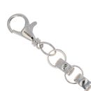 Sterling Silver Patterned And Plain Belcher Bracelet 9"
