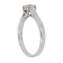 18ct White Gold 0.33ct Brilliant Cut Diamond Solitaire Ring