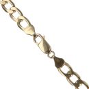 18ct Yellow Gold Curb Chain 18"
