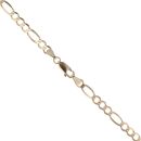 9ct Yellow Gold Figaro Chain 18"