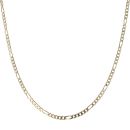 14ct Yellow Gold Figaro Chain 18"