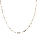 9ct Yellow Gold Curb Chain 18"