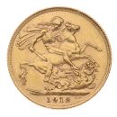 1913 George V Large Head UK Full Sovereign Coin