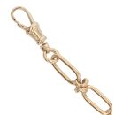 9ct Yellow Gold Fancy Bracelet 8"