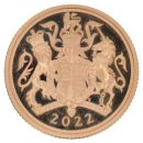 2022 Elizabeth II Fifth Portrait UK Full Sovereign Coin