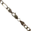 9ct Yellow Gold Figaro Chain 24"