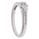 18ct White Gold 0.33ct Brilliant Cut Diamond Solitaire Ring