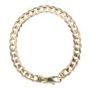 9ct Yellow Gold Curb Bracelet 7.5"