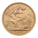 1963 Elizabeth II First Portrait UK Full Sovereign Coin