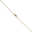 18ct Yellow and White Gold 0.06ct Diamond Pendant and Chain 18"