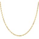 9ct Yellow Gold Rope Chain 20"