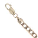 9ct Yellow Gold Curb Bracelet 9.5"