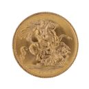 1968 Elizabeth II First Portrait UK Full Sovereign Coin
