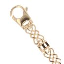 9ct Yellow Gold Celtic Fancy Bracelet 7.5"