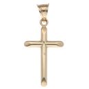 9ct Yellow Gold Cross Pendant
