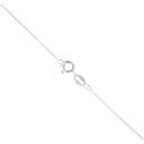 Silver Cubic Zirconia Dragonfly Pendant And Chain 18" By Icesia