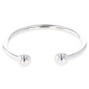 Silver Child's Torque Bangle By Icesia