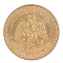 1945 2 Peso Mexico Coin