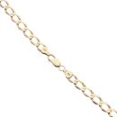 9ct Yellow Gold Curb Chain 18"