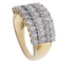 18ct Yellow Gold 1.75ct Brilliant Cut Diamond Fancy Ring
